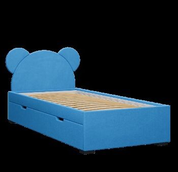 Kinderbett-Baerchen Blau